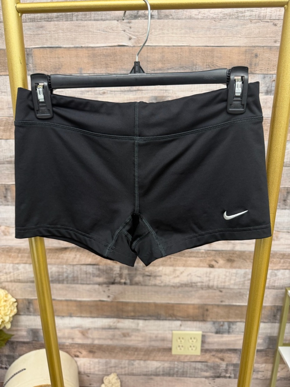 Nike Dri-FIT Black Spandex Shorts S